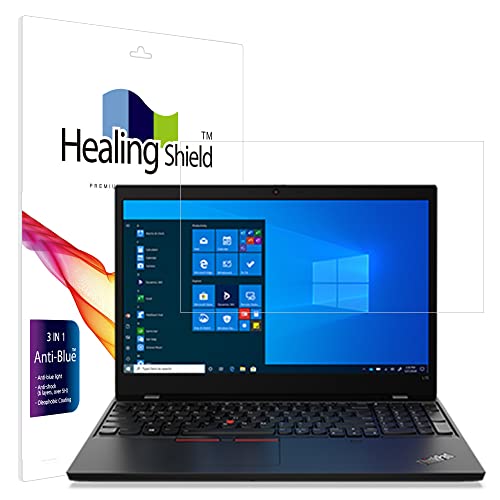 Healingshield �X�L���V�[���t���ی�t�B���� Screen Protector Eye Protection Anti UV Blue Ray Film Compatible with Lenovo ThinkPad L15 Gen2