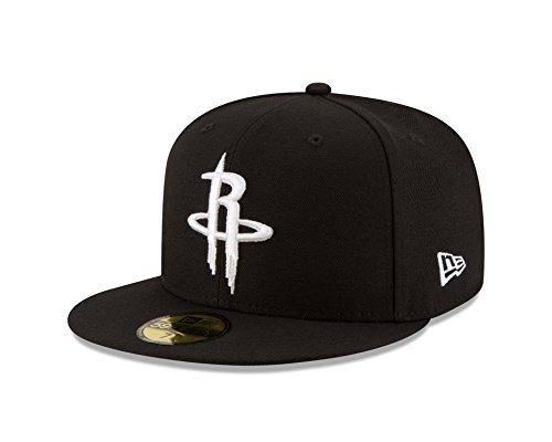New Era NBA Black & White 59Fifty Fitted Cap, 7