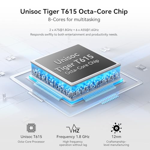 Blackview ZENO 1 8 Inch Tablet with SIM Card Slot, Android 15 Gaming Cellular Tablet with Detachable Stand, 18GB+256GB, 8" Tablets with Dual SIM 4G LTE & 5G WiFi, 90Hz HD Display, Widevine L1, GPS - Image 3