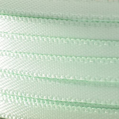 Vaessen Creative Satin Ribbon, Pastel Green, 6mm x 10m, Elegant Shine for Card Making Scrapbooks - Image 3