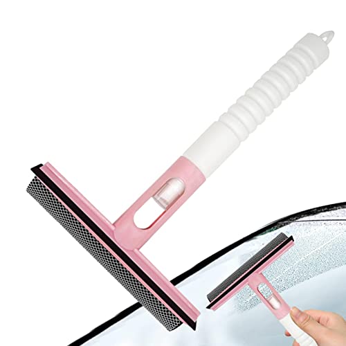 Kit Limpiacristales Profesional – Para Puertas De Ducha, Espejos Y Parabrisas, Con Escobilla Y Paños