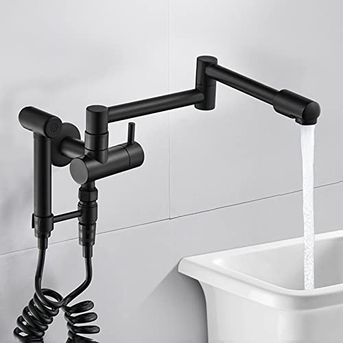 Pot filler cuisine noir pour équiper votre plan de cuisson et cuisiner comme un chef - 2