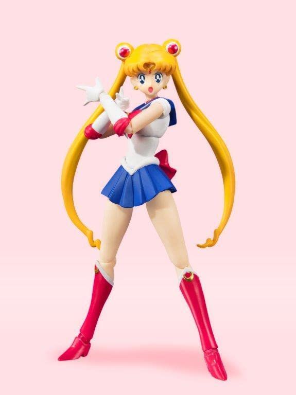 Bandai Tamashii Nations S.H. Figuarts Pretty Guardian Sailor Moon Sailor Moon Action Figure,...