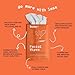 Refresh Face Wipes – Individual Cleaning Facial Wipe Singles- Moist Towelettes Individually Wrapped – After Workout & Travel – Fresh Citrus - AHA/BHA, Clover & Calendula