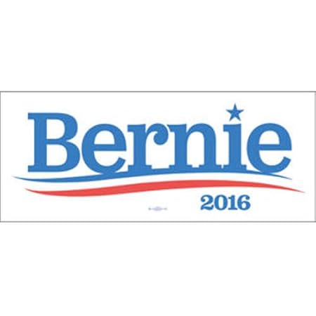 bernie sanders car sticker
