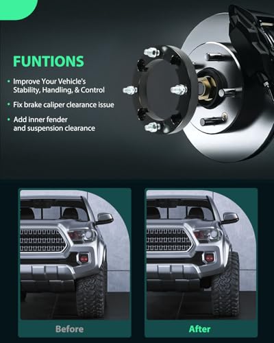 Image of SCITOO 1 inch Wheel Spacers 4x156 for Polaris General 1000 4Pcs
