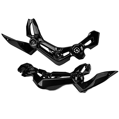 LoraBaber für Z900 2017 2018 2019 Links Rechts Rahmen Seitenverkleidung Verkleidung Abdeckung Z 900 17 18 19 (Schwarz)