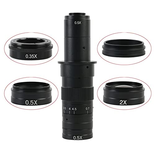 Microscope 0.3X 0.35X 0.5X 0.75X 1X 2.0X Glass Lens Microscope Camera(0.3X)