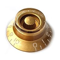Perfect Replacement: Designed for Gibson and Epiphone Les Paul guitars, these top hat speed knobs offer a seamless fit for volume and tone controls. Premium Materials: Crafted from durable, polished resin for a long-lasting, stylish, and glossy gold ...