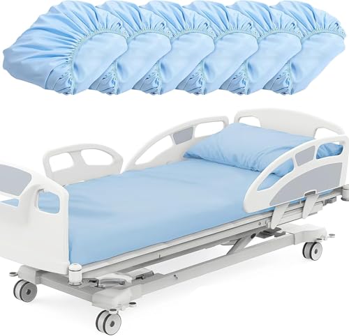 Draps-housses pour lit d'hôpital de qualité supérieure standard 91 x 213 cm