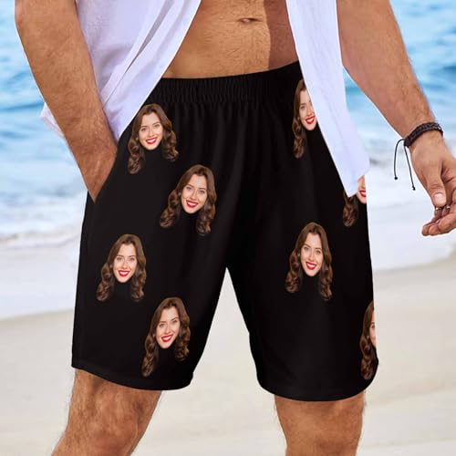 Custom Picture Swim Trunks Personalized Face Swim Trunks for Men Customized Face Swim Trunk Swim Trunks with Face3