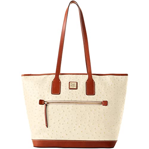 Dooney & Bourke Handbag, Ostrich Tote - Bone