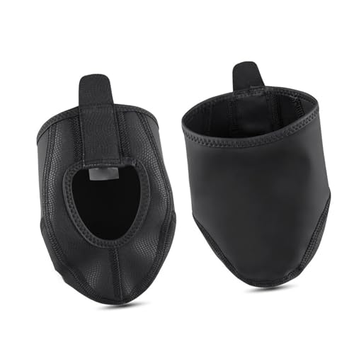 Cubre Zapatillas de Ciclismo de Invierno Cortas con Punta Abierta, Cortaviento y Térmicas, Reflectivas para Montaña y Ruta, 1 Par miniatura 6