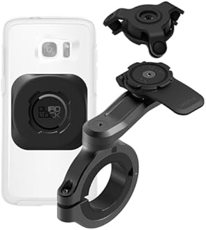 Quad Lock Handlebar Motorcycle Phone Mount PRO - Large Kit with Vibration Dampener and MAG Universal Adaptor