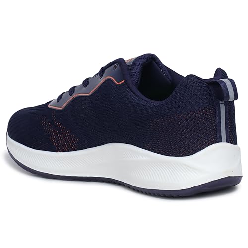 Image of ATHCO Mens Akron Running Shoe's for Man Comfortable Men's Sports Shoe's with Memory Foam Cushioned Insole Sports Shoes for Men Running Walking Lightweight Gym Shoe for Men Comfortable Stylish & Casual Walking Shoe for Man Anti Slip Gym Footwear