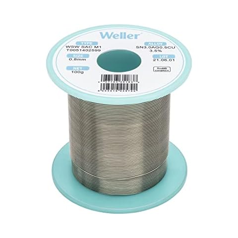 Weller Lead Free Solder Wire 0.8mm Cover