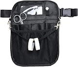 Krankenschwester Gürteltasche, Schwesterntasche, Utility Krankenschwester Tasche für Arbeit, Fit für Krankenschwester, RN, Vet-(nur Tasche)-Schwarz