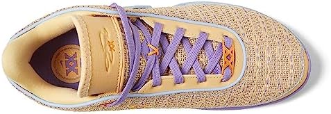 Nike Lebron XX (Big Kid) Celestial Gold/Multicolor/Cobalt Bliss 5 Big Kid M | Image 4