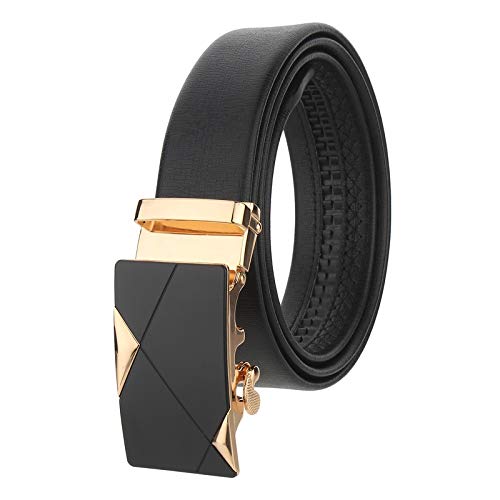 Variety & Capture Auto Lock buckle Party-Wear Genuine Leather