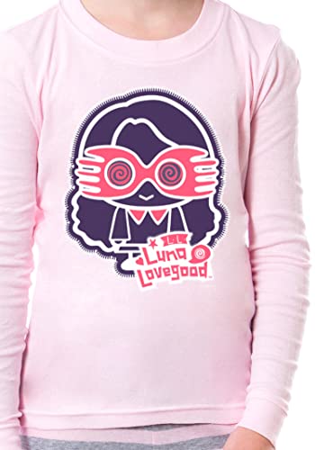 Harry Potter Girls' Chibi Luna Lovegood Child 2 Piece Tight Fit Pajama Set3