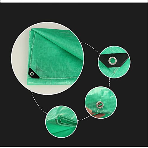 Lona impermeable con ojales para proteger leña y muebles 4