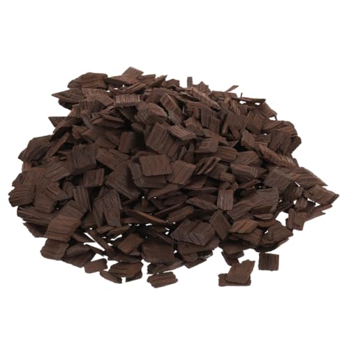 MAGICLULU Virutas de Roble Francés 200g Tostado Medio y Fuerte para Elaboración de Vino Tinto Madera Natural Mejora Aroma y Sabor Suministros Caseros para Vino y Whisky