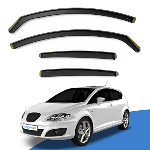Déflecteurs d'air Seat Leon MK2 : supprimez les bruits de vent et la buée en hiver (Set 4pc)
