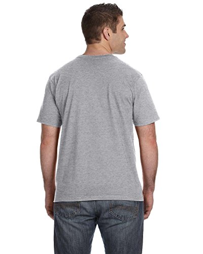 Anvil Mens 100% Ring Spun Cotton T-Shirt, Xl, Hthr Grey #TOP2