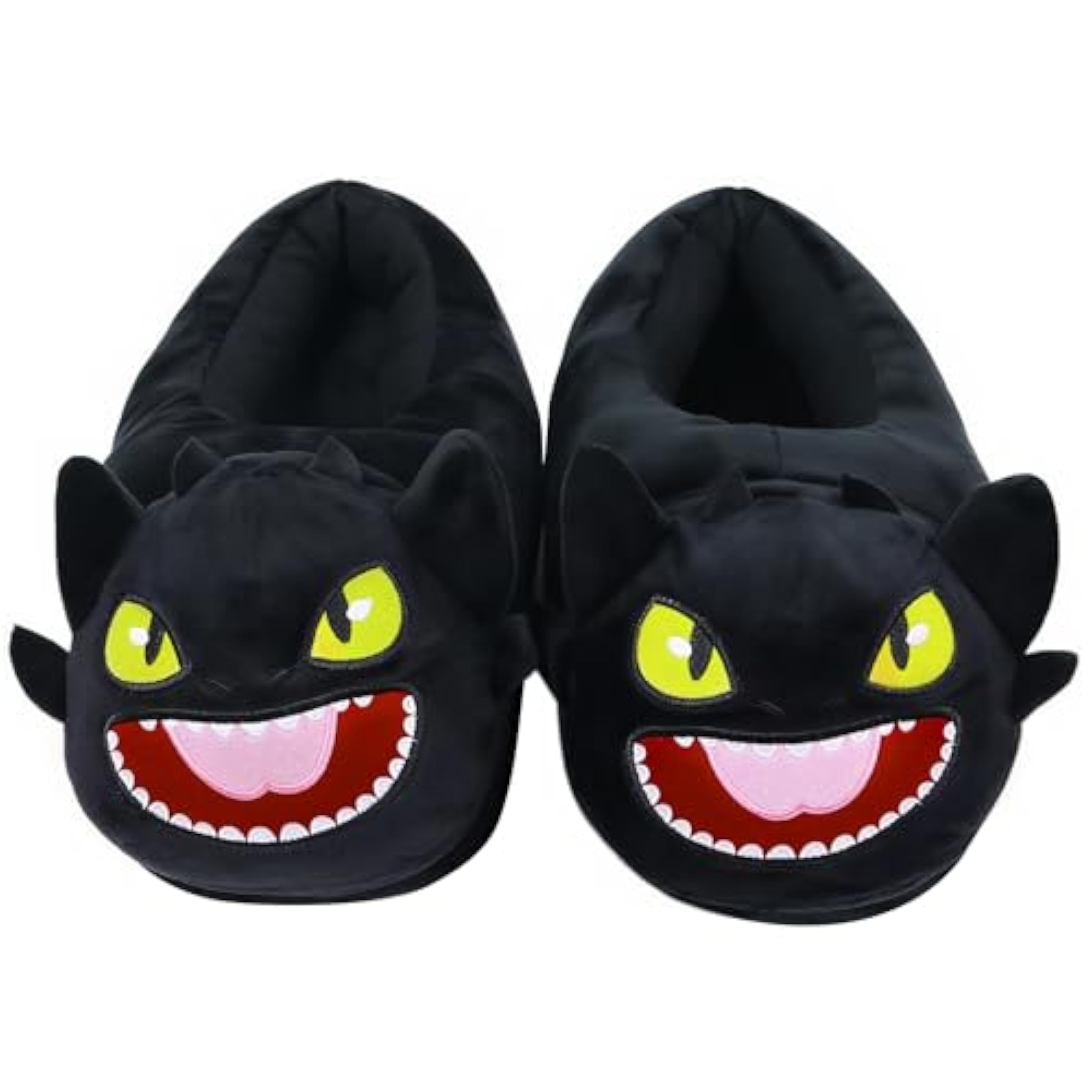 Dracarys Invierno cálido Zapatillas de Interior - Cozy Suave Peluche Funny Zapatillas de dragón - para Adultos Adolescentes Calientes Inicio Zapatilla - 36-41EU