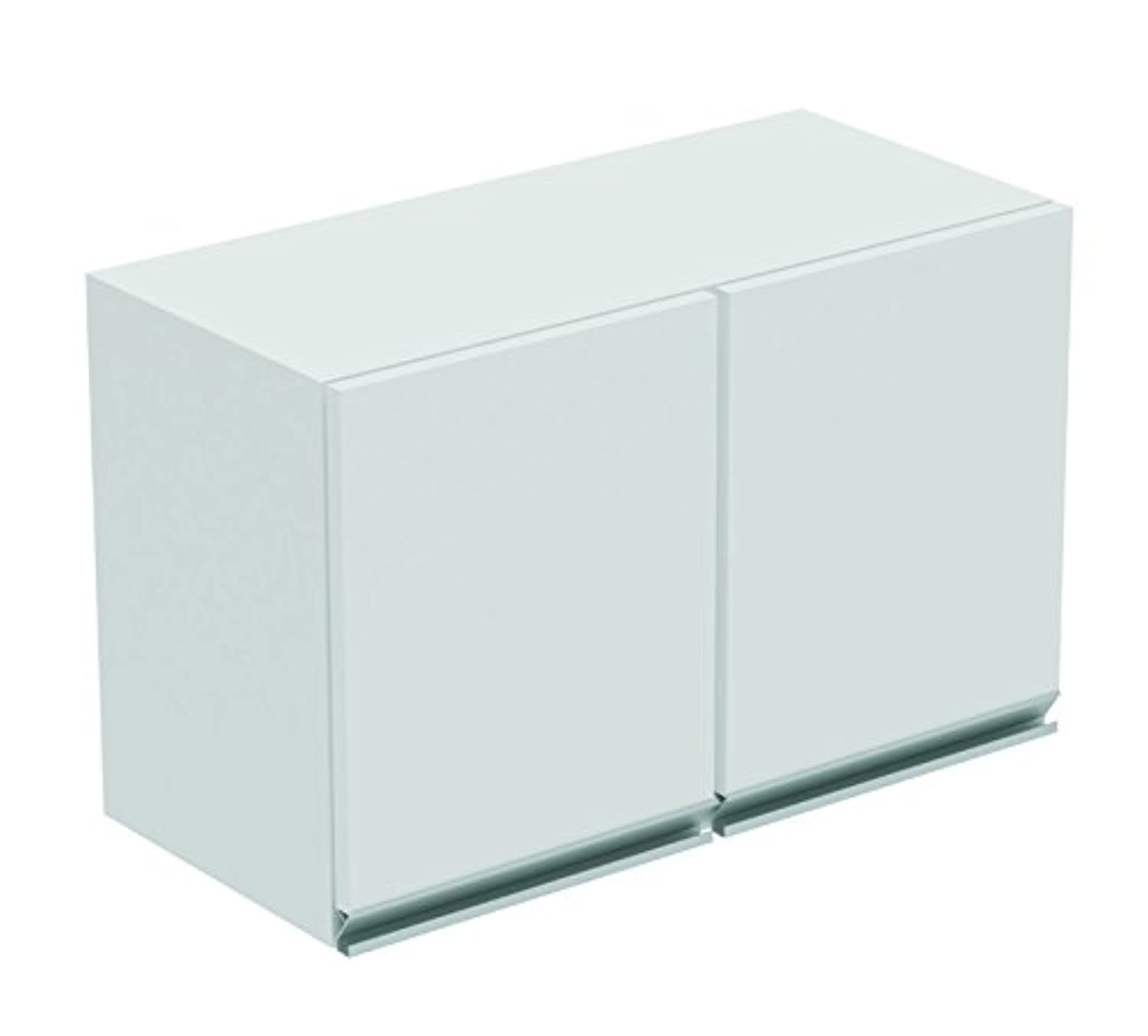 Brv Móveis Mdp/Plastic Components/Melamine Finishing Bathroom Cabinet, Storage Cabinet, Shelf, Bs 31-06, White, H38 X D59.6 X W26.5 cm, Easy Assembly