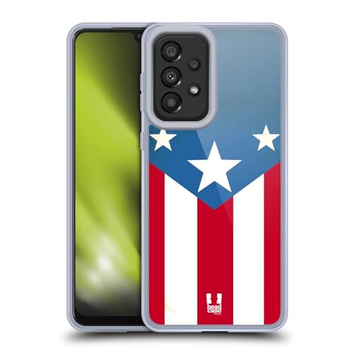 Flag of The United States of America USA American Pride Custodia Protezione di Grado Militare Compatibile con Galaxy A33 5G 2022 gel