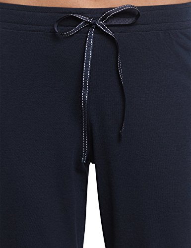 Schiesser-Damen-kurzer-Schlafanzug-mit-34-langer-Schlafhose