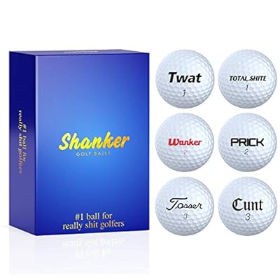 Shanker Golf Balls Rude