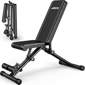 JOROTO Weight Bench, Adjustable Workout Bench Pres...