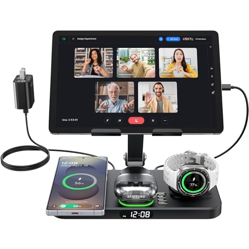 45W Wireless Charging Station for Multiple Samsung...