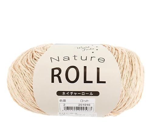 ユザワヤ(Yuzawaya) Nature Roll Yarn, DK Weight, Color 2