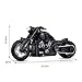 Zorwlodc Motocycle Model for Harley Davidson, 1:5 Scale, 2260 Pcs Super Motorbike Building Blocks Set with Light, Motocycle Building Set Compatible with Lego