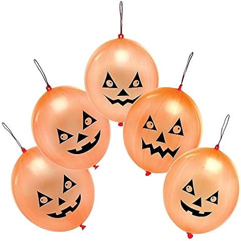 Baker Ross Halloween Pumpkin Punching Balloons Cover