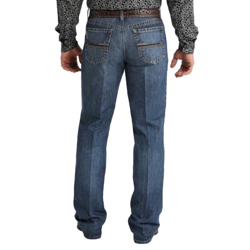 Cinch Men's Mid Rise Medium Wash Grant Jeans Denim 31x30