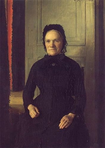 Pintura murales Madame Coquelin sobre lienzo de alta fidelidad 60x90
