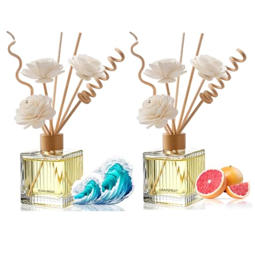 Difusor de varillas premium Ocean Breeze y Toronja 2x200ml miniatura 1