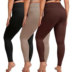 3 Packs - Black/Khaki/Brown