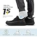 Imagen de FitVille Slip On Zapatillas Deportivas de Horma Ancha para Hombre Sin Cordones Zapatos Transpirables