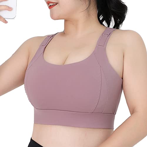 GSPCLAM Sports Bra for Big Busted Women Comfort Fashionable Cooling Adjustable Bra Support Everyday Workout Cozy Wireless Bra