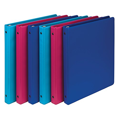 Classeur de rangement à anneaux qui protège vos feuilles volantes contre l'usure lot de 6