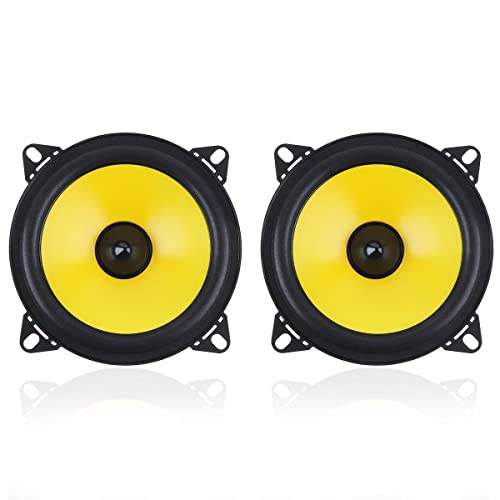 2 pz 4 '10CM 60 W 2-Way Gamma Completa di Frequenza Car Audio Stereo Speaker Car Speaker Altoparlante Automobile