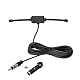 Autoantenne Eightwood für Autoradio mit FM Empfang und ISO Adapter