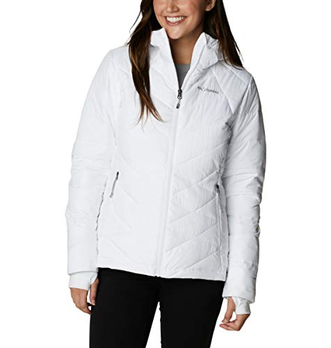 Image of Columbia Women's Heavenly Hooded Jacket, White, Small