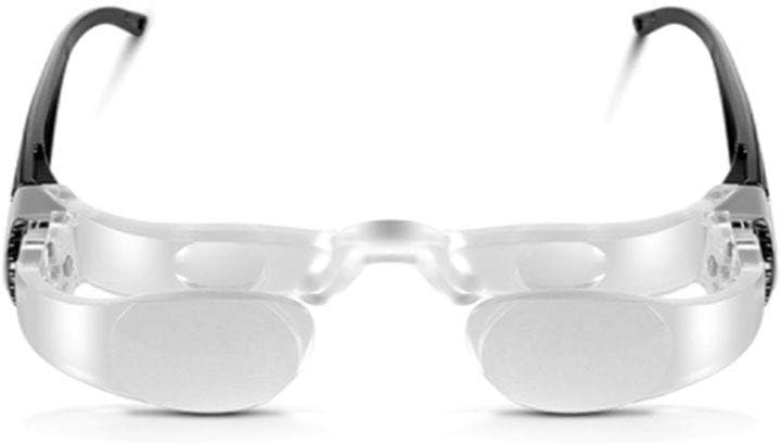 Head Mounted Repair Magnifier Visually impaired Assistance - Head-Mounted Magnifying Glass, Long-Distance Magnification Portable Reading Glasses, Acrylic Optics 2.1 Times Lens Mate