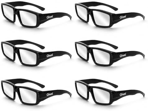 Gafas Eclipse Solar Homologadas 2026 [Pack 6] - Certificadas CE &...